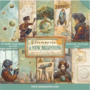 Stamperia - A New Beginning 12x12 Inch Paper Pack