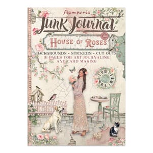 Stamperia - House of Roses Junk Journal Stickers, Background
