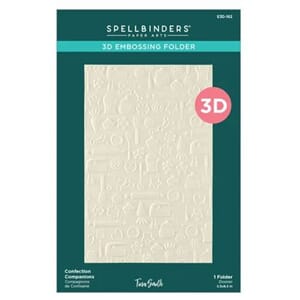 Spellbinders - Make It & Bake It 3D Embossing Folder
