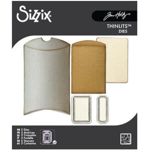 Sizzix - Pillow Box + Bag Thinlits Die by Tim Holtz Vault