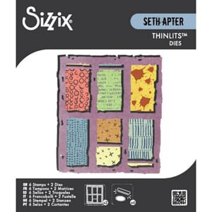 Sizzix - Thinlits Die Set w/Clear Stamps Viewfinder