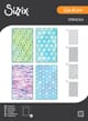 Sizzix - A6 Stencil Background Textures by Vicki Boutin
