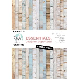Studio Light - Shabby Wood Essentials Design Paper Pad
