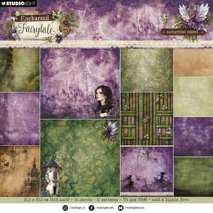 Studio Light - Enchanted Fairytale 8x8 Inch Background Paper
