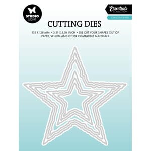 Studio Light - Torn Edge Cutting Die Torn Star Shape