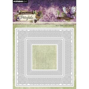 Studio Light - Lace Frames Square Enchanted Fairytale Dies