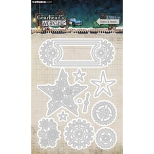 Studio Light - Gearhead's Workshop Cutting Dies Gears & Star