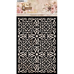 Studio Light - Teddy's Tea Time Mask Baroque Pattern