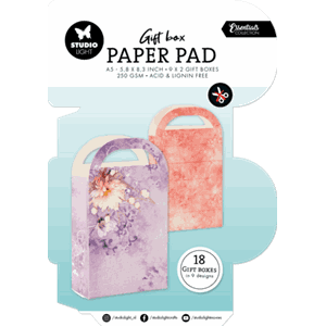 Studio Light - Giftbag A5 Gift Box Paper Pad