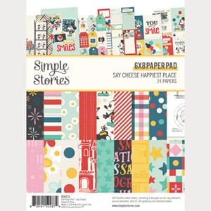 Simple Stories - Happiest Place 6x8 Inch Paper Pad