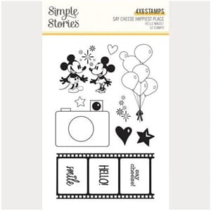 Simple Stories - Happiest Place Stamps Hello Magic!