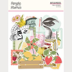 Simple Stories - Pink Lemonade Bits & Pieces