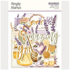 Simple Stories - Lavender Fields Bits & Pieces