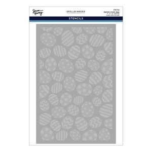 Spellbinders - Happy Spring Stencils Layered Ornate Eggs