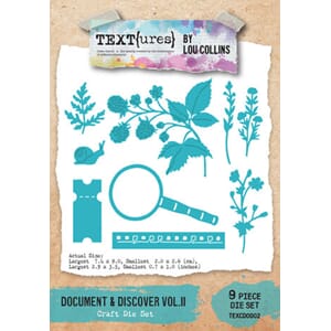 TEXT(ures) - Doc & Discover iBeneath the Brambles Craft Dies