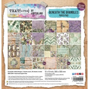 TEXT(ures) - Beneath the Brambles 12x12 Inch Paper Pad