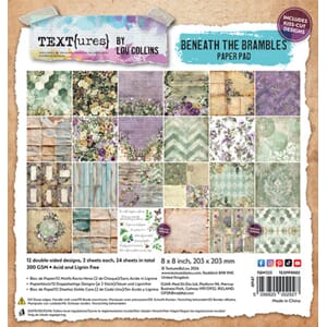 TEXT(ures) - Beneath the Brambles 8x8 Inch Paper Pad