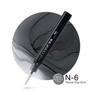 COPIC INK - Neutral Gray N 6