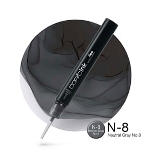 COPIC INK - Neutral Gray N 8
