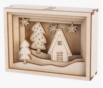 STORY IN A BOX - SHADOWBOX - MATERIALSETT - SETT SAMMEN - STEG FOR STEG - RAYHER - HOBBYKUNST - JULESETT - JULEVERKSTED - 11.JPG