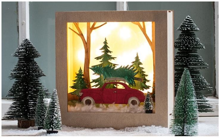 STORY IN A BOX - SHADOWBOX - MATERIALSETT - SETT SAMMEN - STEG FOR STEG - RAYHER - HOBBYKUNST - JULESETT - JULEVERKSTED - 2.JPG