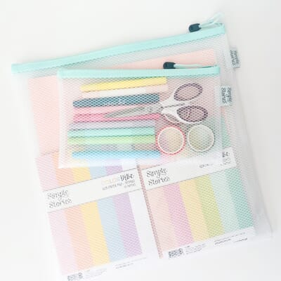 SIMPLE STORIES - CRAFT STORAGE SYSTEM - OPPBEVARING - MAPPER - HANDLENETT - 1.jpg