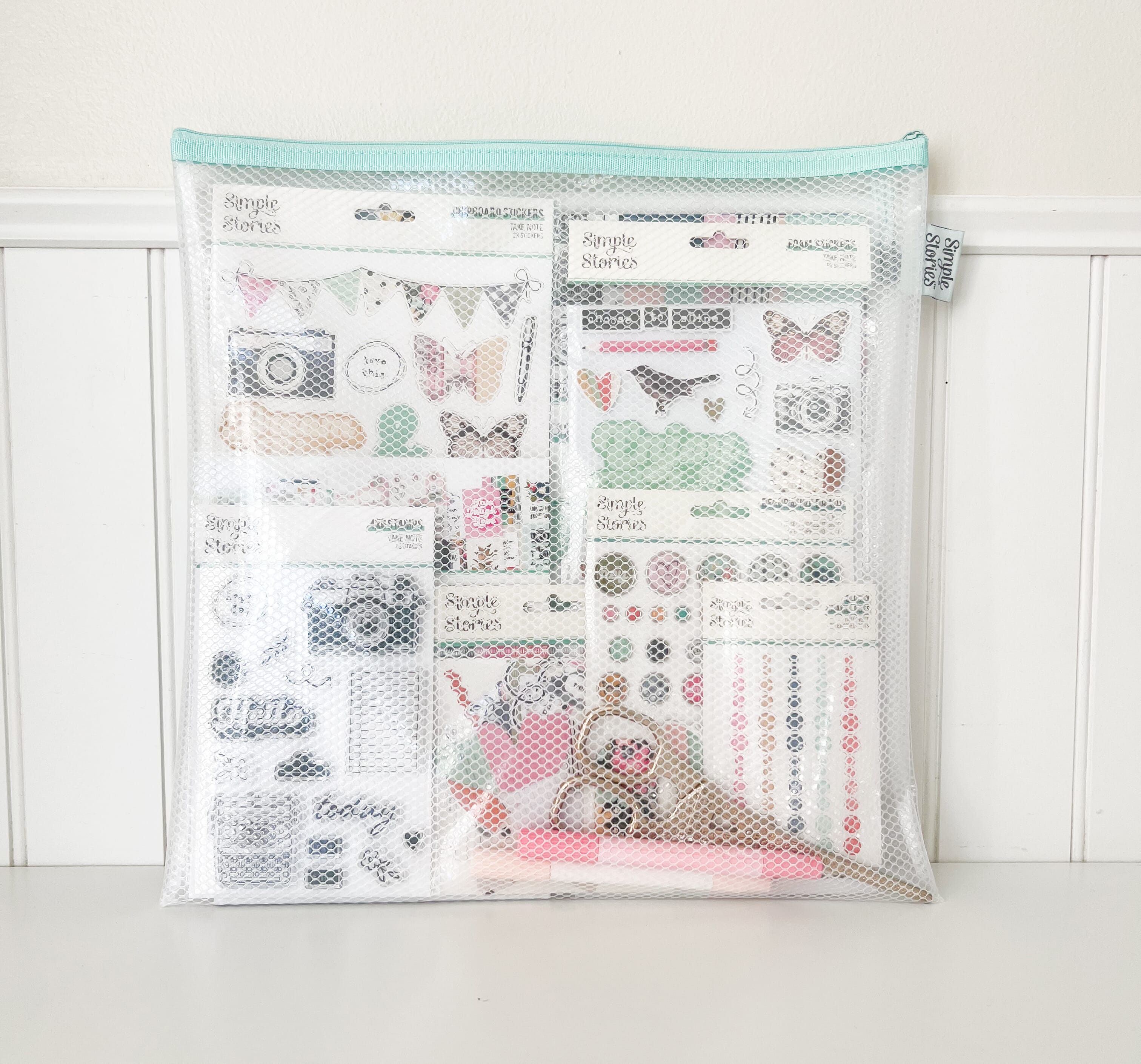 SIMPLE STORIES - CRAFT STORAGE SYSTEM - OPPBEVARING - MAPPER - HANDLENETT - 4.jpg