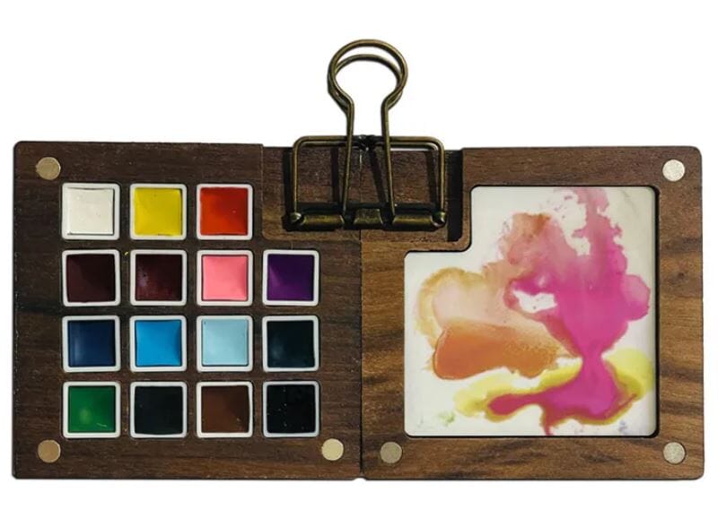 STAMPERIA - WATERCOLOR SET - AKVARELLMALING - MALESETT - LIMITED EDITION - AKVARELLPAPIR - AQUAPAINT - AQUARELLE PAPER - 3.JPG