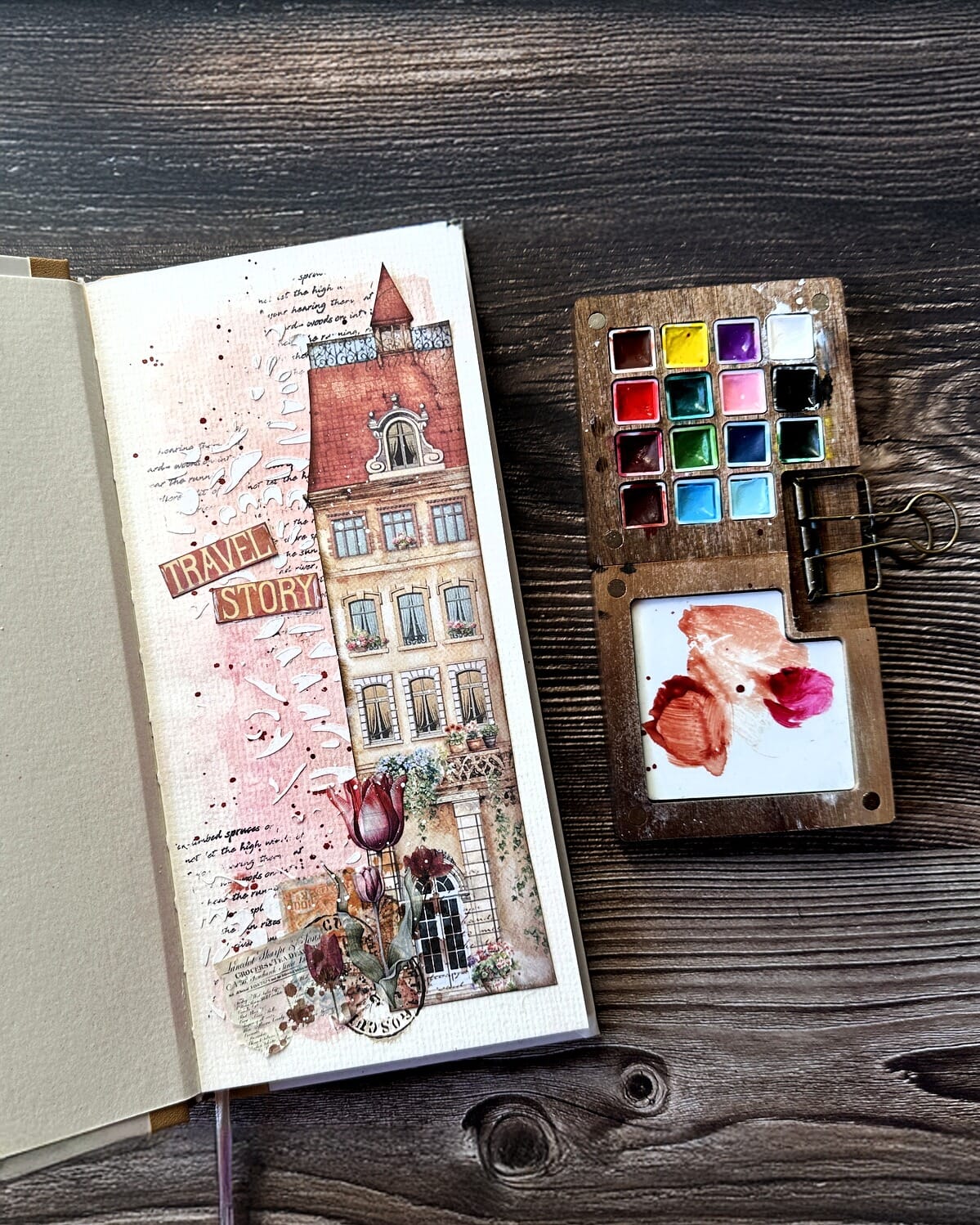 STAMPERIA - WATERCOLOR SET - AKVARELLMALING - MALESETT - LIMITED EDITION - AKVARELLPAPIR - AQUAPAINT - AQUARELLE PAPER - 5.JPG