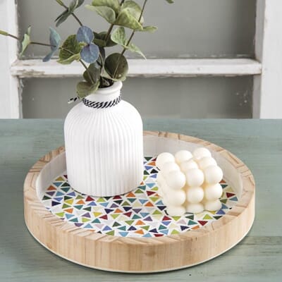 MOSAIKK - MOSAIKK HOBBY - FUGEMASSE - MOSAIKK LIM - DIY SERVERINGSBRETT - 4.jpg