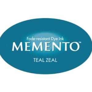 Tsukineko: Teal Zeal - Memento Dye Inkpad Full Size
