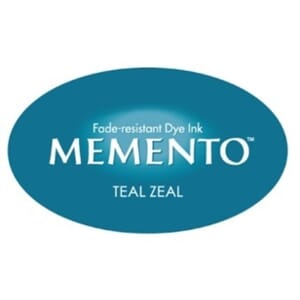 Tsukineko: Teal Zeal - Memento Dye Inkpad Full Size