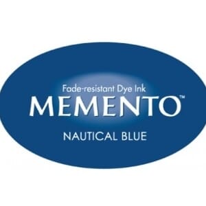 Tsukineko: Nautical Blue - Memento Dye Inkpad Full Size