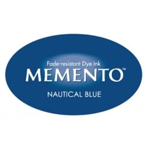 Tsukineko: Nautical Blue - Memento Dye Inkpad Full Size