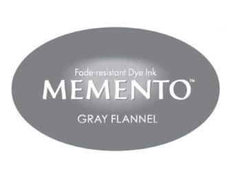 Tsukineko: Gray Flannel - Memento Dye Inkpad Full Size