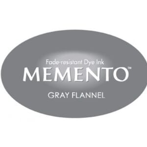 Tsukineko: Gray Flannel - Memento Dye Inkpad Full Size