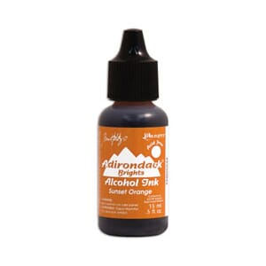 Adirondack Alcohol Ink - Sunset Orange, 15ml
