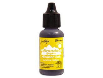 Adirondack Alcohol Ink - Sunshine Yellow, 15ml
