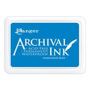 Ranger: Archival Inkpad - Manganese Blue