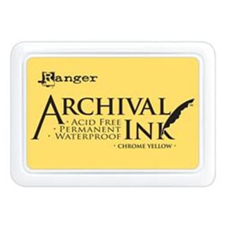 Ranger: Archival Inkpad - Chrome Yellow