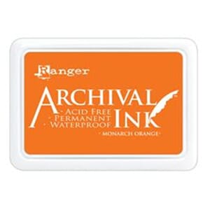 Ranger: Archival Inkpad - Monarch Orange