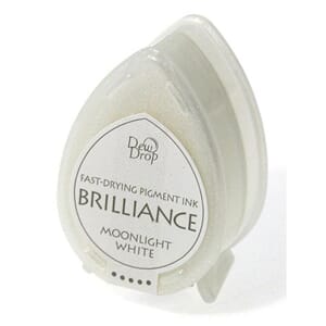 Brilliance Dew Drop: Moonlight White - Pigment Inkpad