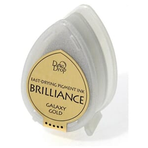 Brilliance Dew Drop: Galaxy Gold - Pigment Inkpad