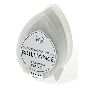 Brilliance Dew Drop: Platinum Planet -  Pigment Inkpad