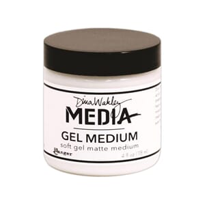 Dina Wakley: Matte Finish - Media Gel Medium