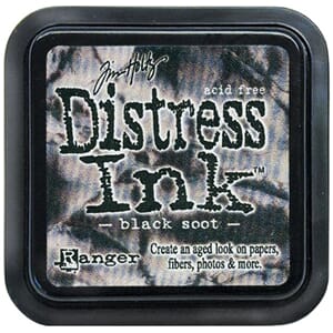 Tim Holtz: Black Soot - Distress Ink Pad