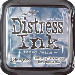 Tim Holtz: Faded Jeans - Distress Ink Pad