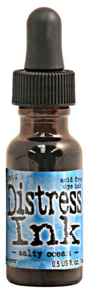 Tim Holtz: Salty Ocean - Distress Ink Reinker - HOBBYKUNST NORGE
