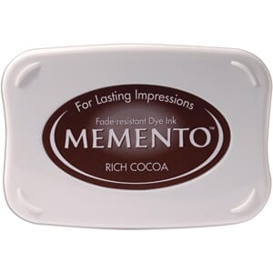 Memento Full Size Dye Inkpad - Rich Cocoa