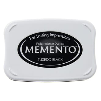 Memento Full Size Dye Inkpad - Tuxedo Black